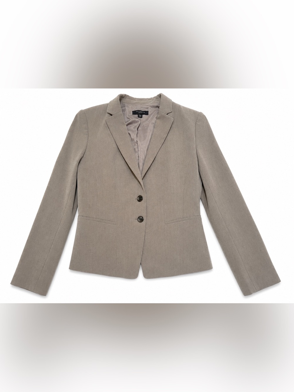 Ann Taylor Taupe Women's Pant Suit - Picture 4 of 13